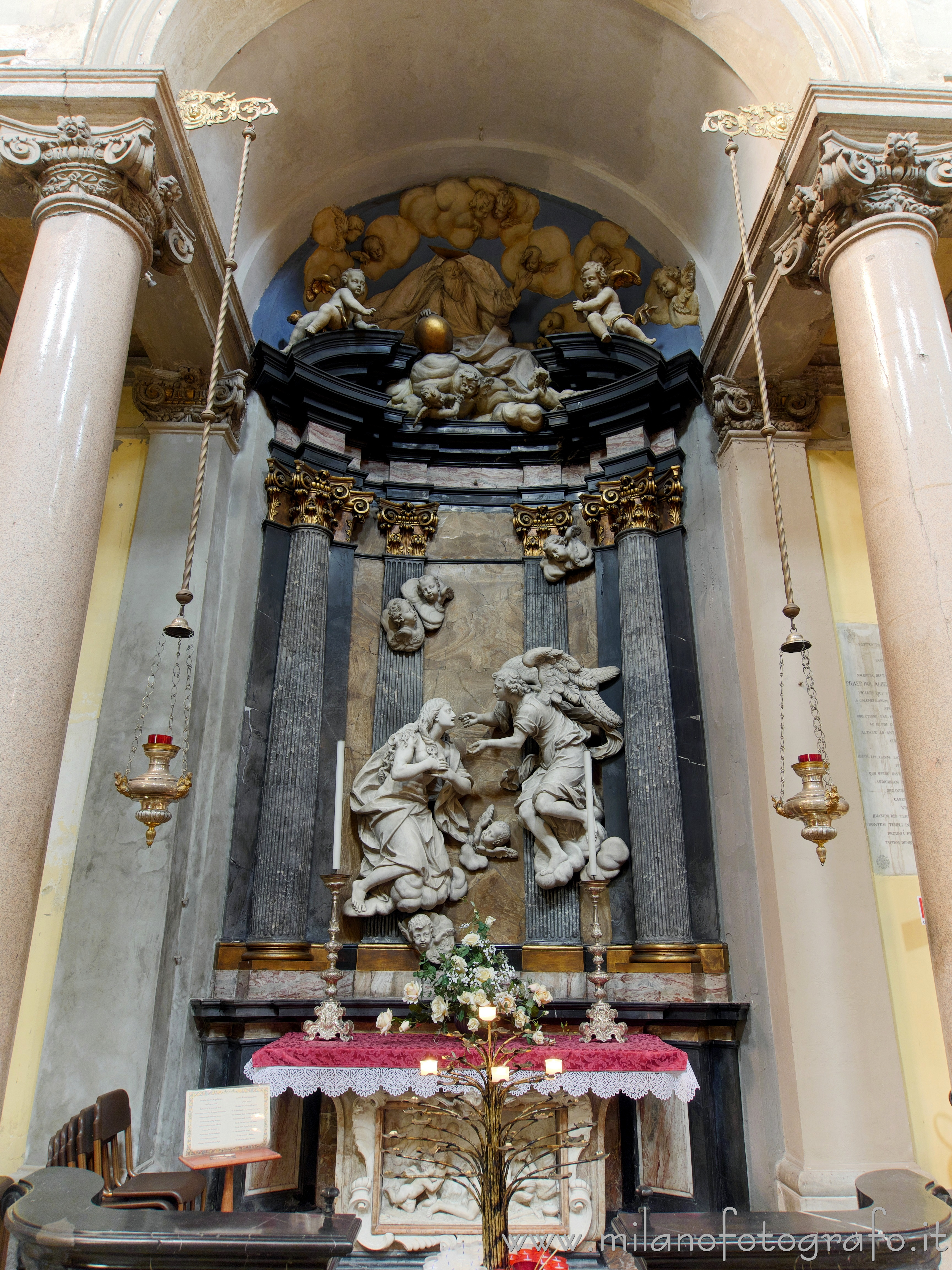 Milan (Italy) - Chapel of Maria Magdalene in the  Church of Santa Maria alla Porta